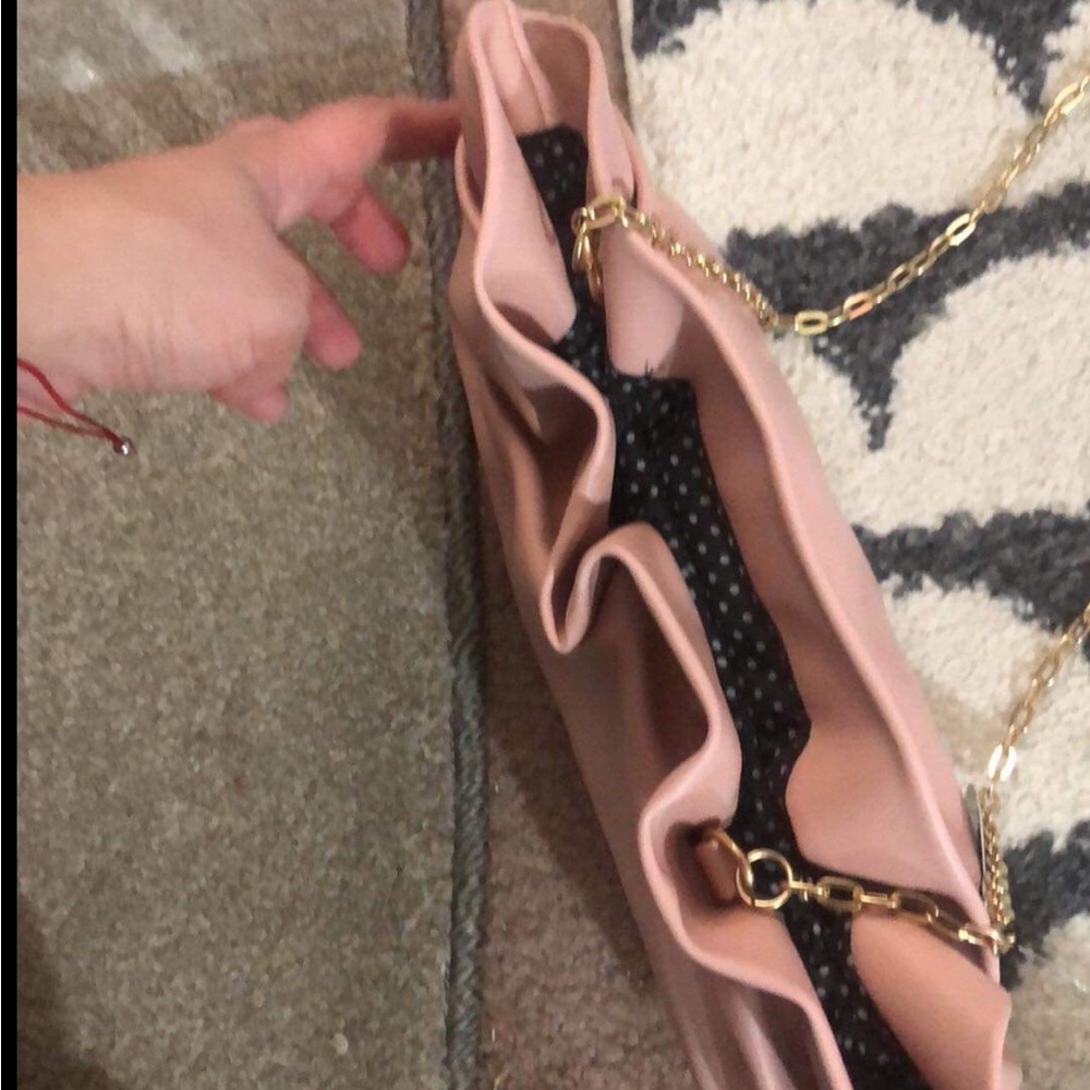 Stylish Pink Chain-Handle Women's Bag